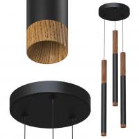 Подвесной светильник SAGITONY R3 T40 Wooden 200 Black