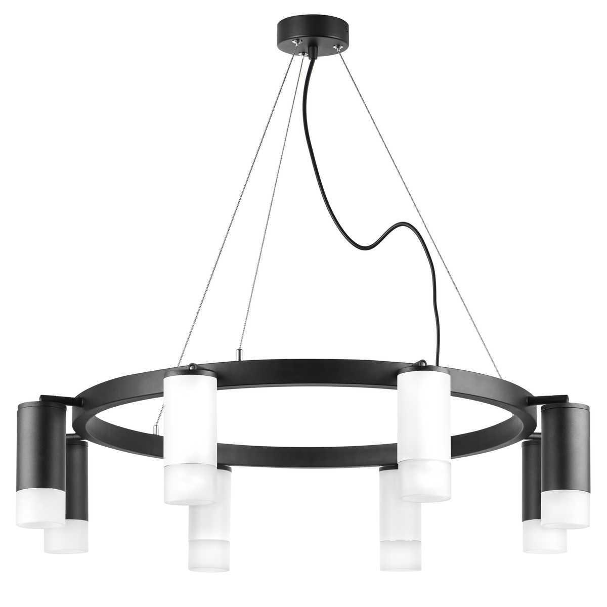 Подвесная люстра Lightstar Rullo (571018+214436-4+214437-4+202431-8) LR0183643741