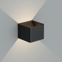 Светильник настенный LD1100/6W Black Ledron неповоротный LED