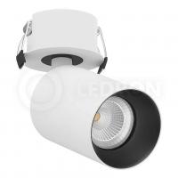 Встраиваемый светодиодный светильник Ledron SAGITONY R BASIC S60 White-Black LED