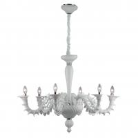 Подвесная люстра Ideal Lux Ca Rezzonico SP6 Bianco 007717