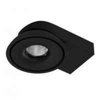 Светильник накладной ORBIT SLIM Black Ledron поворотный LED