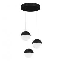 Светильник подвесной SAGITONY R3-T128 Black Ledron LED