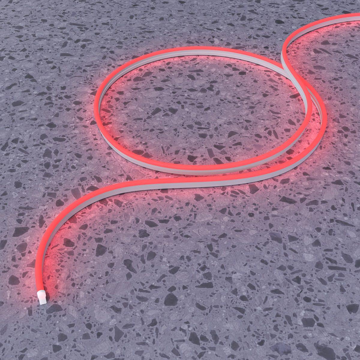 Светодиодный гибкий неон Maytoni LED Strip 9,6W/m 120LED/m красный 5 м 20050