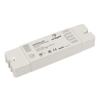 Контроллер ARL-4022-SIRIUS-RGBW (12-24V, 4x6A, 2.4G) (Arlight, IP20 Пластик, 3 года)