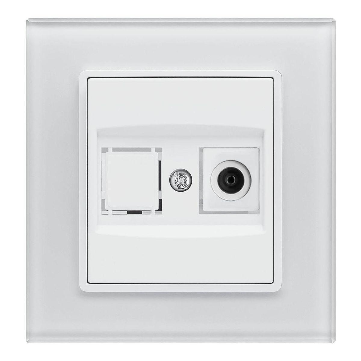 Розетка TV Vesta-Electric Exclusive White белый FRZ00040006BEL