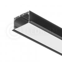 Профиль встраиваемый арт.12955(B) LeDron алюминиевый для светодиодных лент