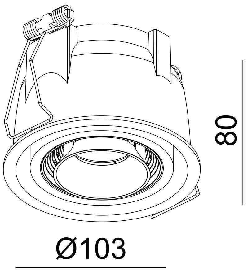 Встраиваемый светодиодный спот Deko-Light Uni II Mini 565354