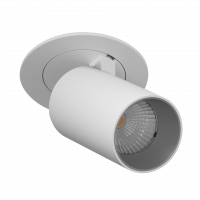 Встраиваемый поворотный светильник Ledron DANNY MINI S40 White-Grey LED