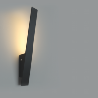Светильник настенный LD12500/12W Black Ledron неповоротный LED
