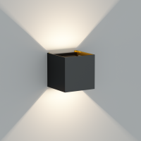Светильник настенный BCS-WL2027 Black-Gold Ledron регулируемый LED