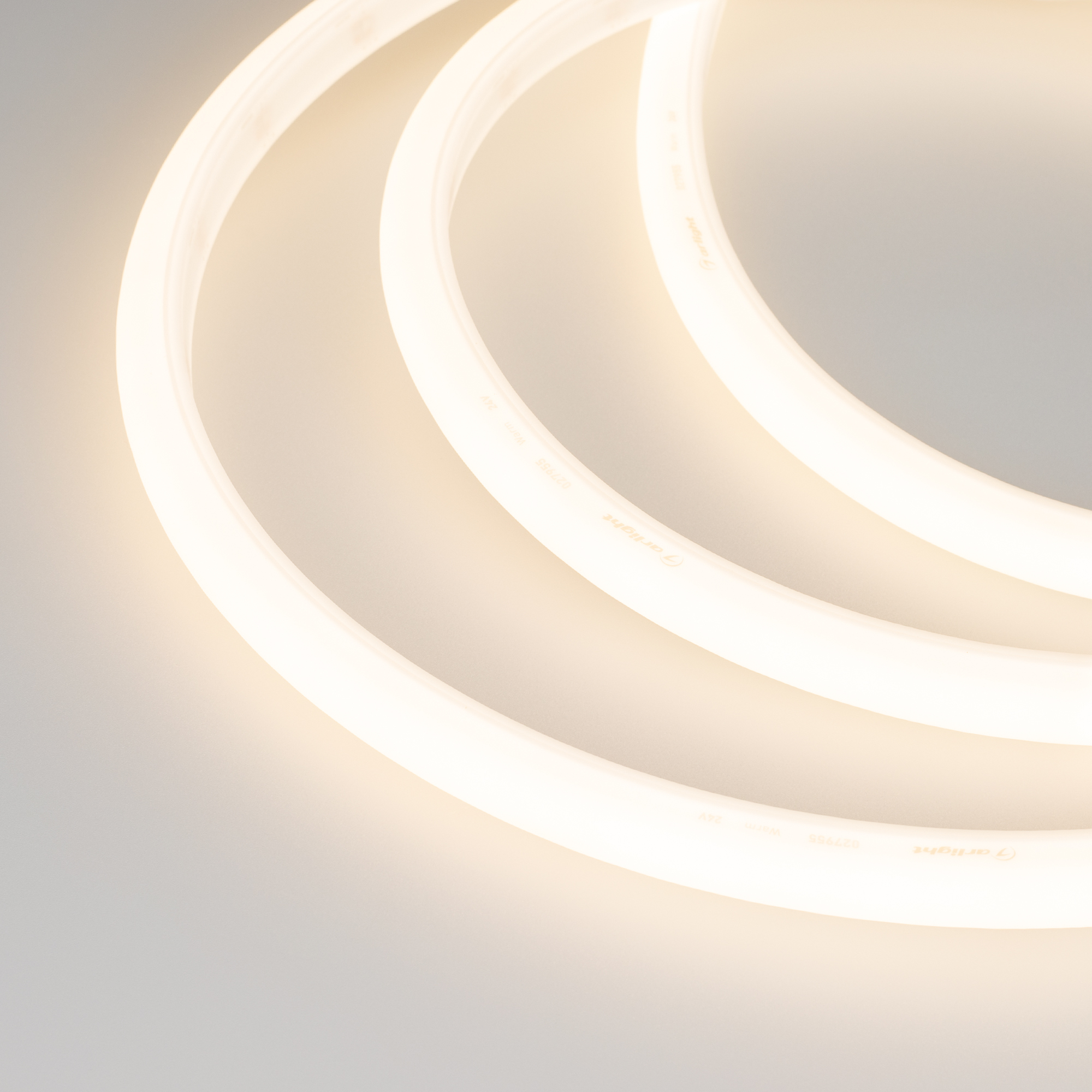 Лента герметичная MOONLIGHT-TOP-A140-16x15mm 24V Warm3500 (9.6 W/m, IP65, 2835, 5m, Wire x1) (Arlight, 9.6 Вт/м, IP65)