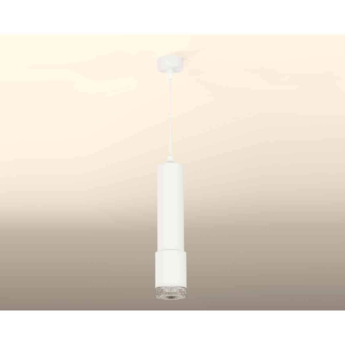 Комплект подвесного светильника Ambrella light Techno Spot XP7421001 SWH/CL белый песок/прозрачный (A2301, C6355, A2030, C7421, N7191)