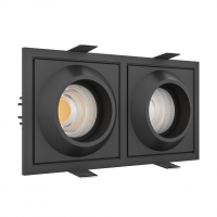 Встраиваемый светодиодный светильник Ledron GIZA SQ2 Black LED