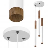 Подвесной светильник SAGITONY R3 T40 Wooden 200 White