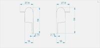 Заглушка Deko-Light End Cap R-EL-03-10 Set 2 pcs 979710
