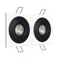 Встраиваемый светильник AO1501002 SQ2 White-Black под сменную лампу