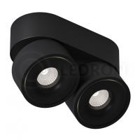 Светильник накладной LH8W 2 Black Ledron поворотный LED