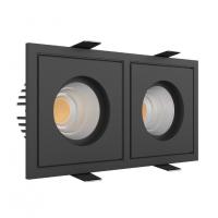 Встраиваемый светодиодный светильник LeDron BRUTAL SQ2 Black LED