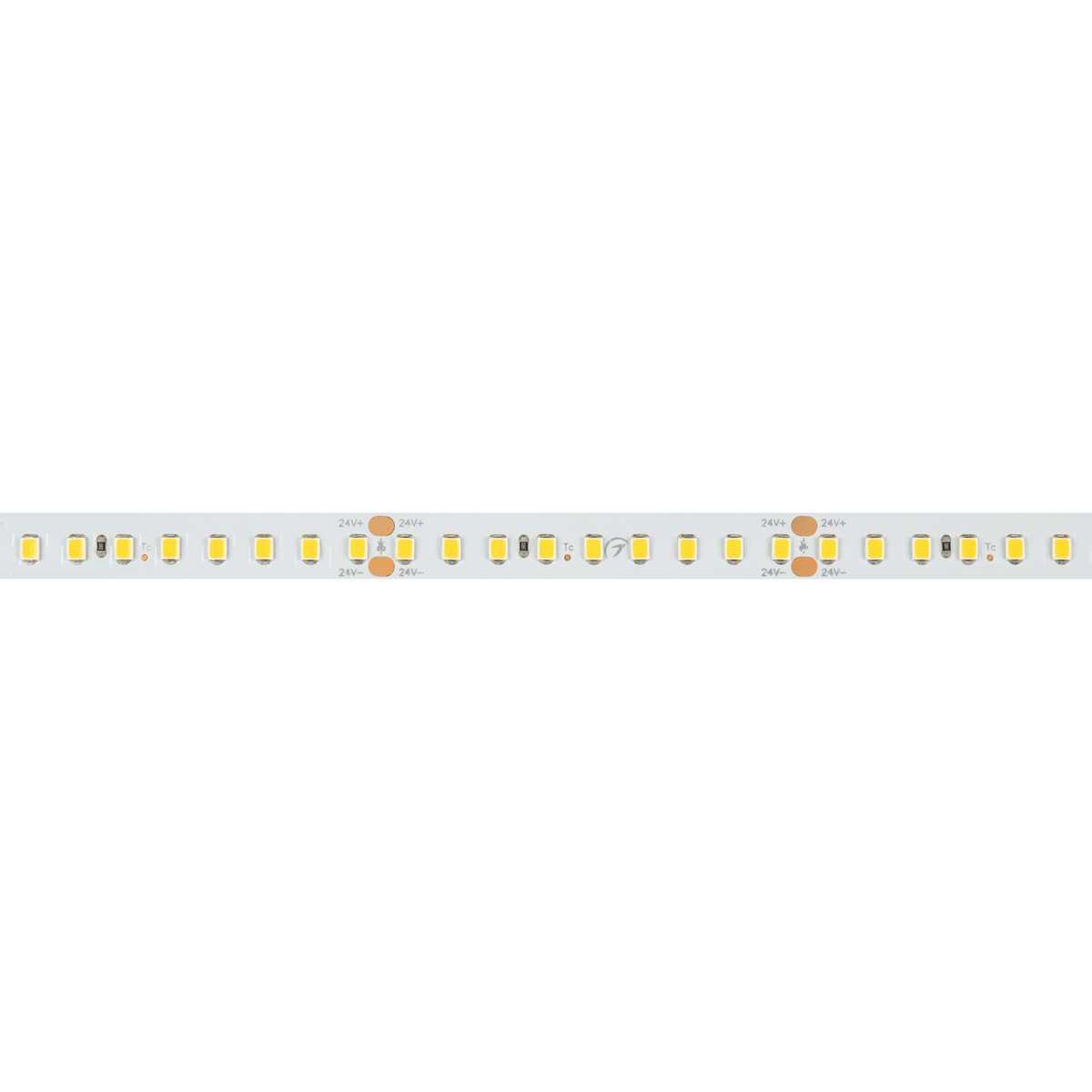 Светодиодная лента Arlight 17,6W/m 192LED/m 2835SMD теплый белый 5M RT-A192-10mm 24V Warm3000 038775