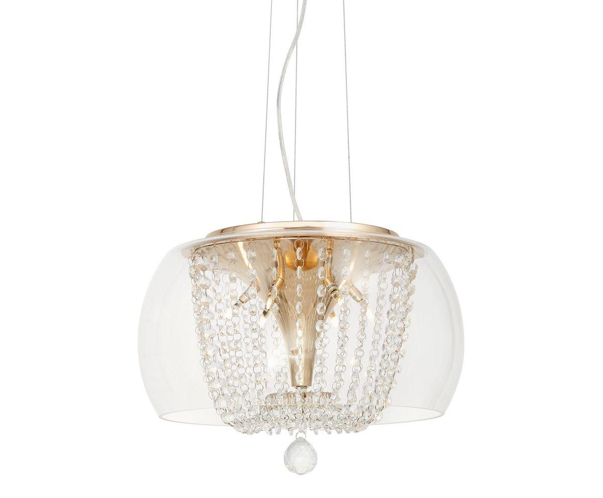 Подвесной светильник Lumina Deco Disposa LDP 7018-400 PR+F.GD