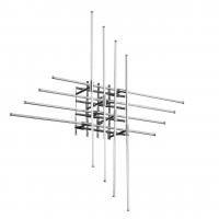 Настенный светодиодный светильник Ideal Lux Cross Led PL8 114767