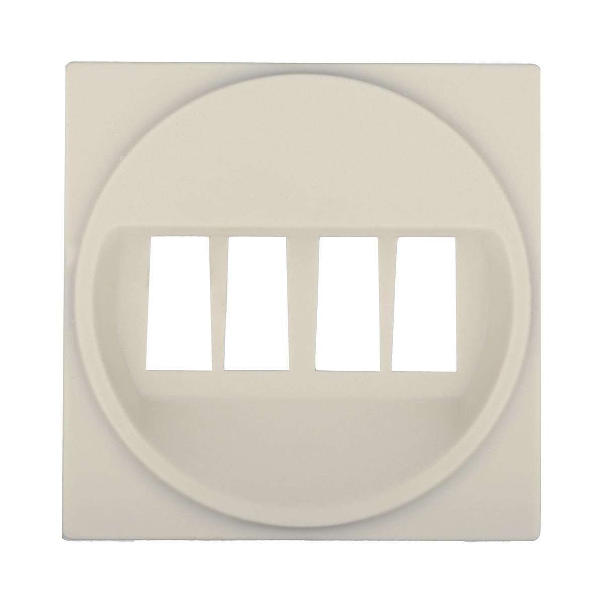 Накладка LK Studio аудио-розетки (бежевый) 857401-1