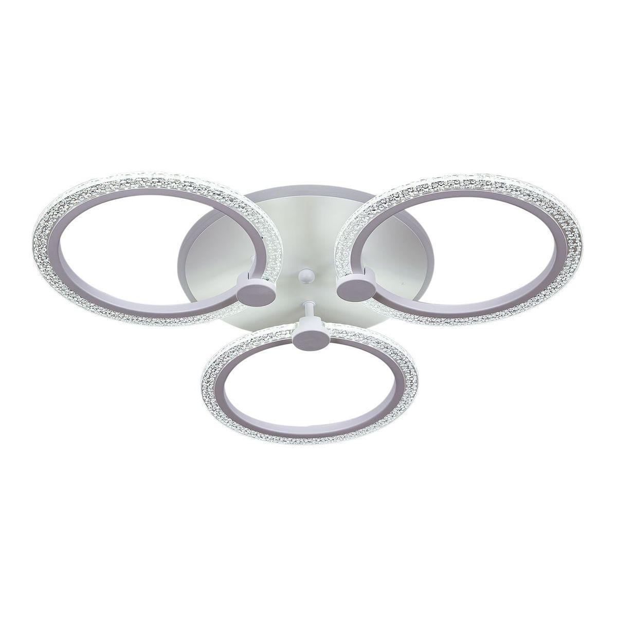 Потолочная светодиодная люстра Reluce 20316-0.3-3+1 WT 76W