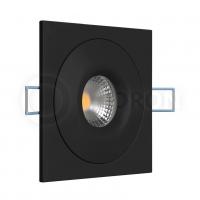 Встраиваемый светильник LeDron AO1501002 SQ Black под сменную лампу