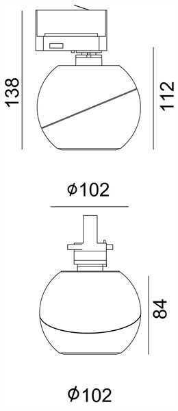 Трековый светодиодный светильник Deko-Light Bellatrix 707077