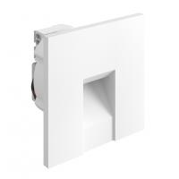 Светильник встраиваемый KIT AGILE SQ White Ledron для стен и ступеней LED