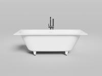 Ванна Salini ORNELLA AXIS 170x75 покраска по RAL снаружи