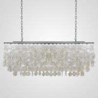 Подвесная люстра Imperium Loft Rectangle Shell Chandelier 2 Cascades 75535-22
