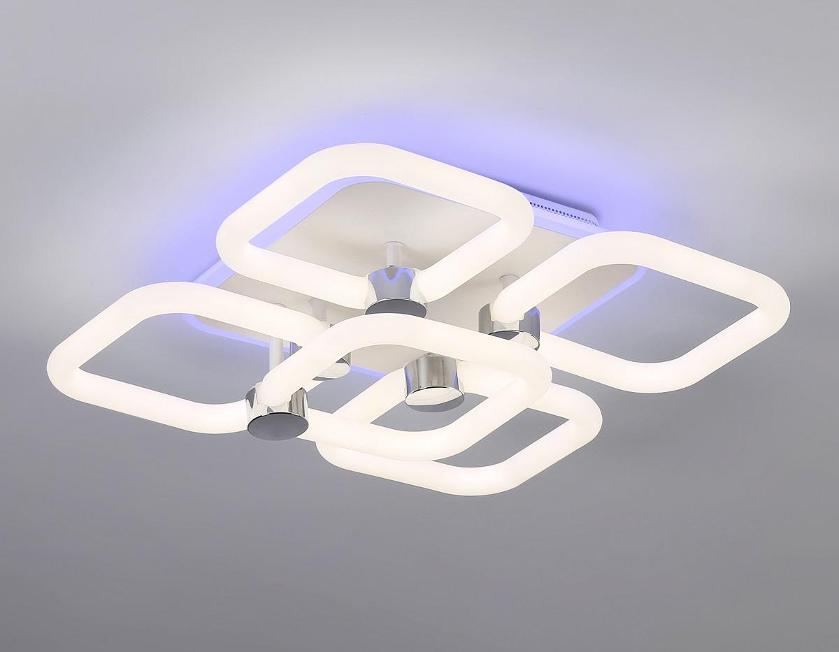 Потолочная светодиодная люстра Ambrella light Acrylica Original FA3861