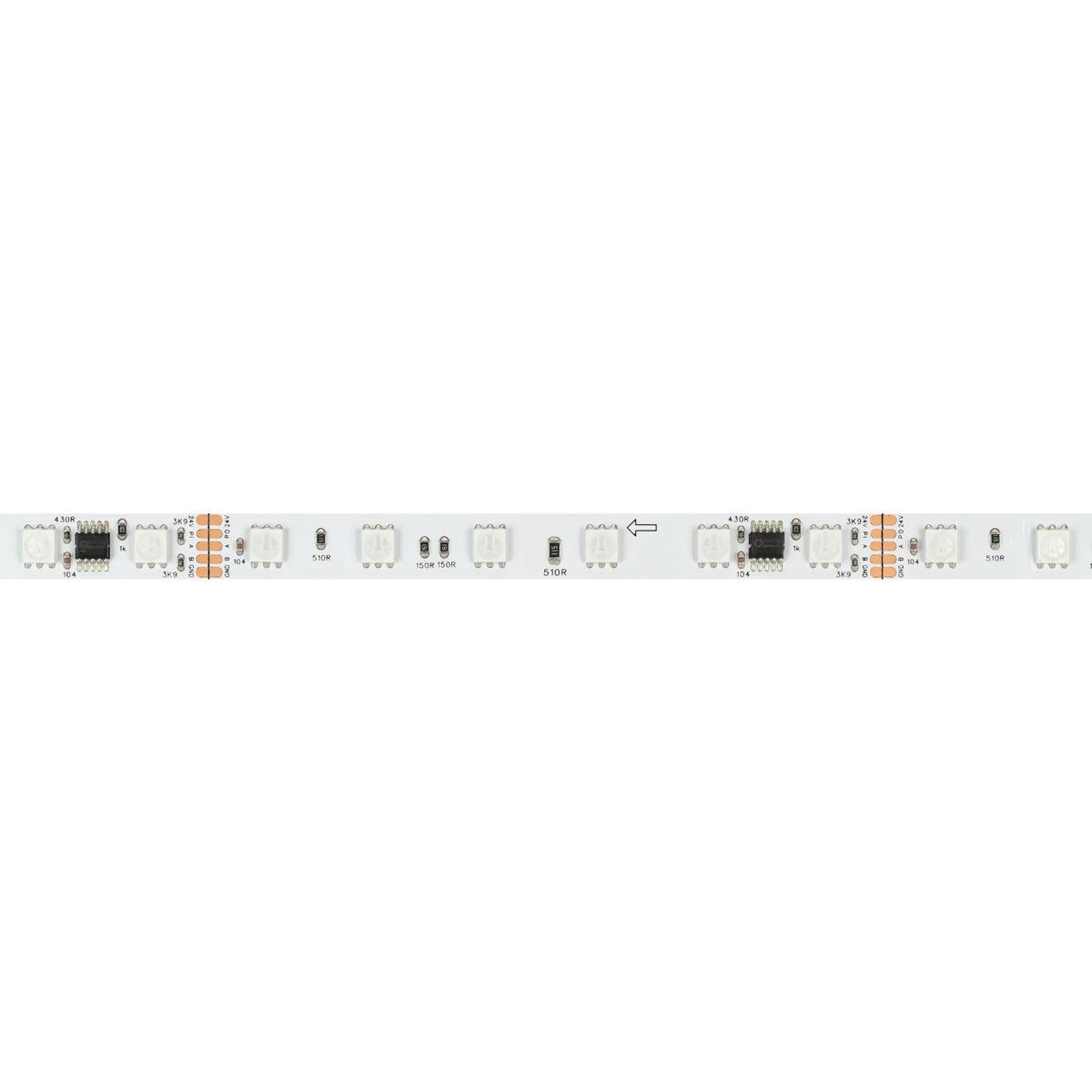 Светодиодная лента Arlight 14W/m 60LED/m 5060SMD разноцветный 5М DMX-B60-10mm 24V 039183