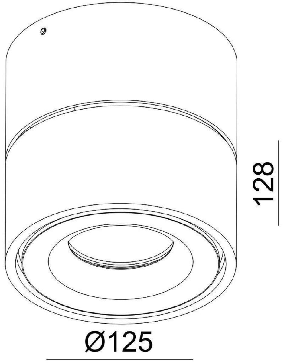 Накладной светодиодный светильник Deko-Light Uni II Max 348176