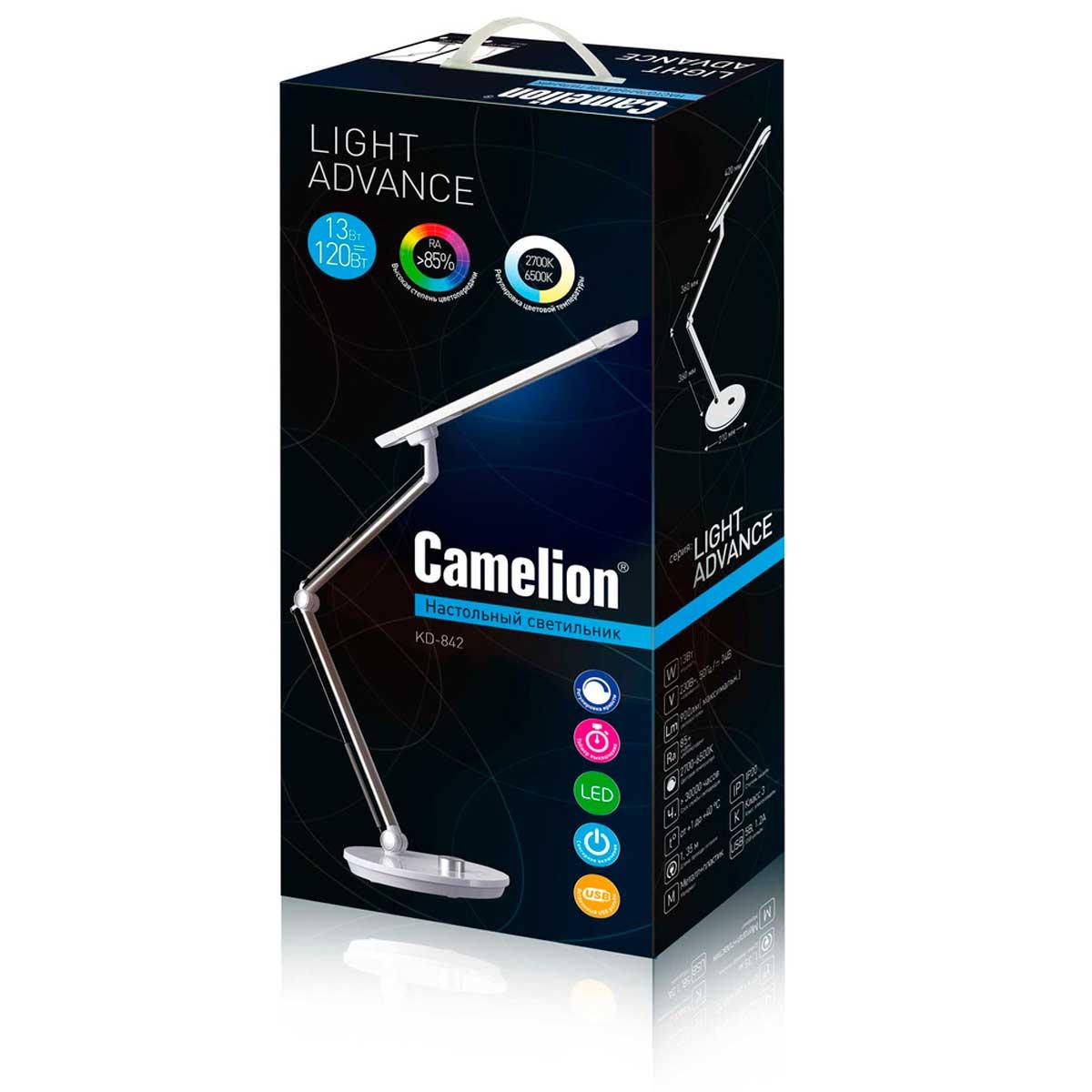 Настольная лампа Camelion KD-842 C01 13519