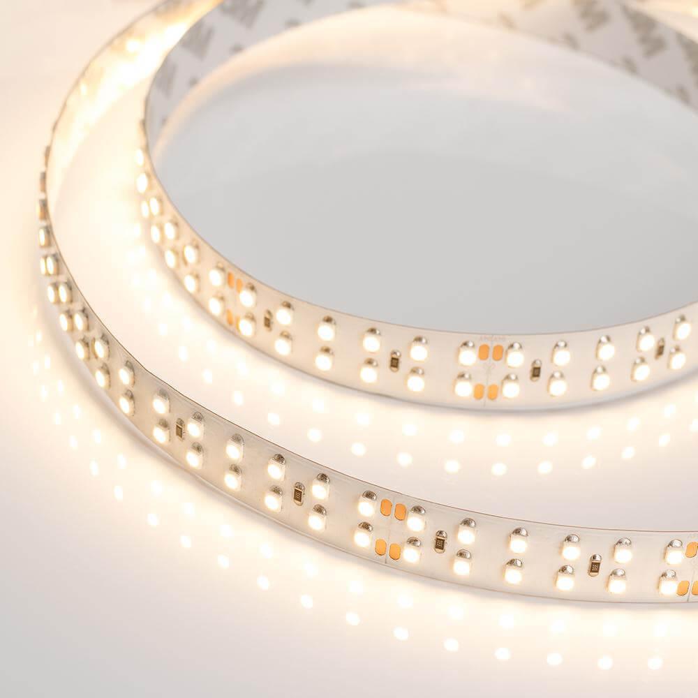 Светодиодная лента Arlight 19,2W/m 240LED/m 3528SMD теплый белый 5M 008770(B)