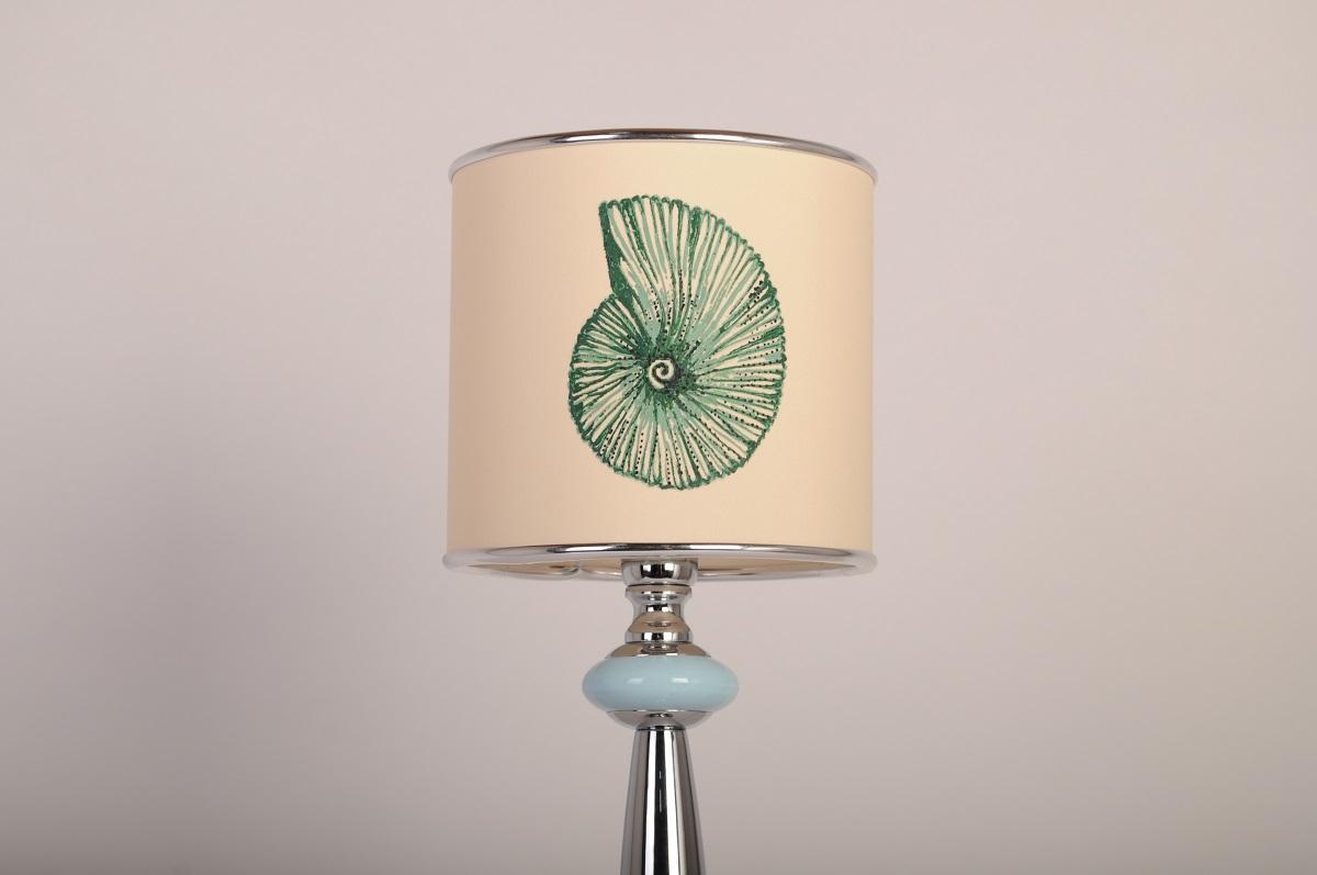 Настольная лампа Manne TL.7737-1BL (зеленая ракушка) настольная лампа 1л