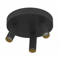 Накладной светодиодный светильник LeDron SAGITONY R3 S40 Black-Gold