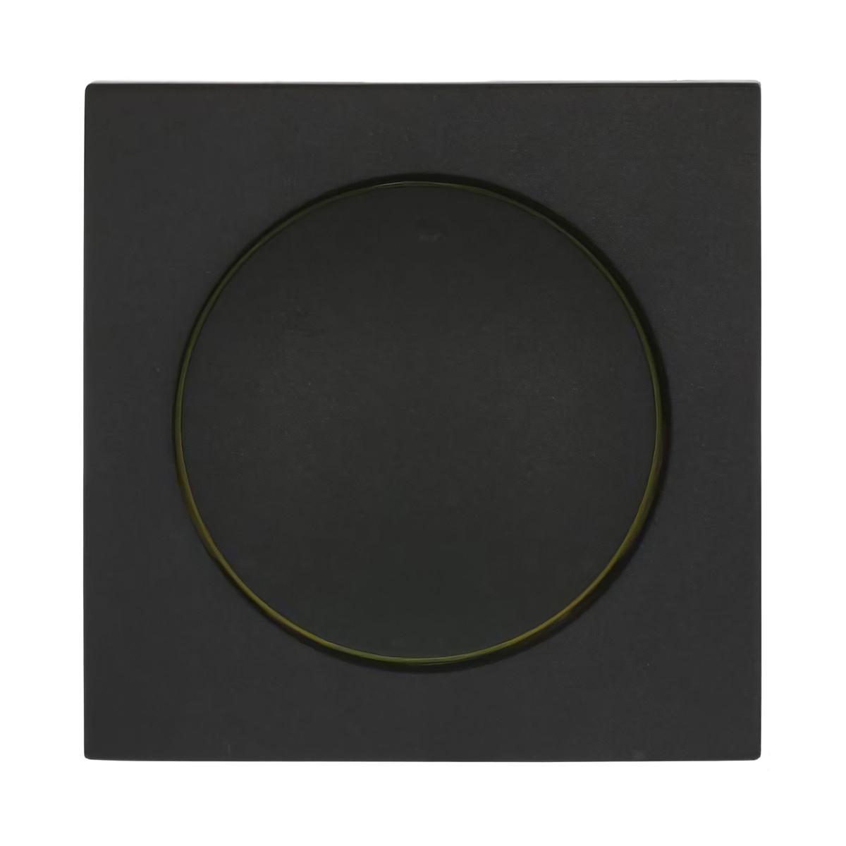 Накладка LK Studio светорегулятора с желтой световой индикацией (черный бархат) LK60 867108-1