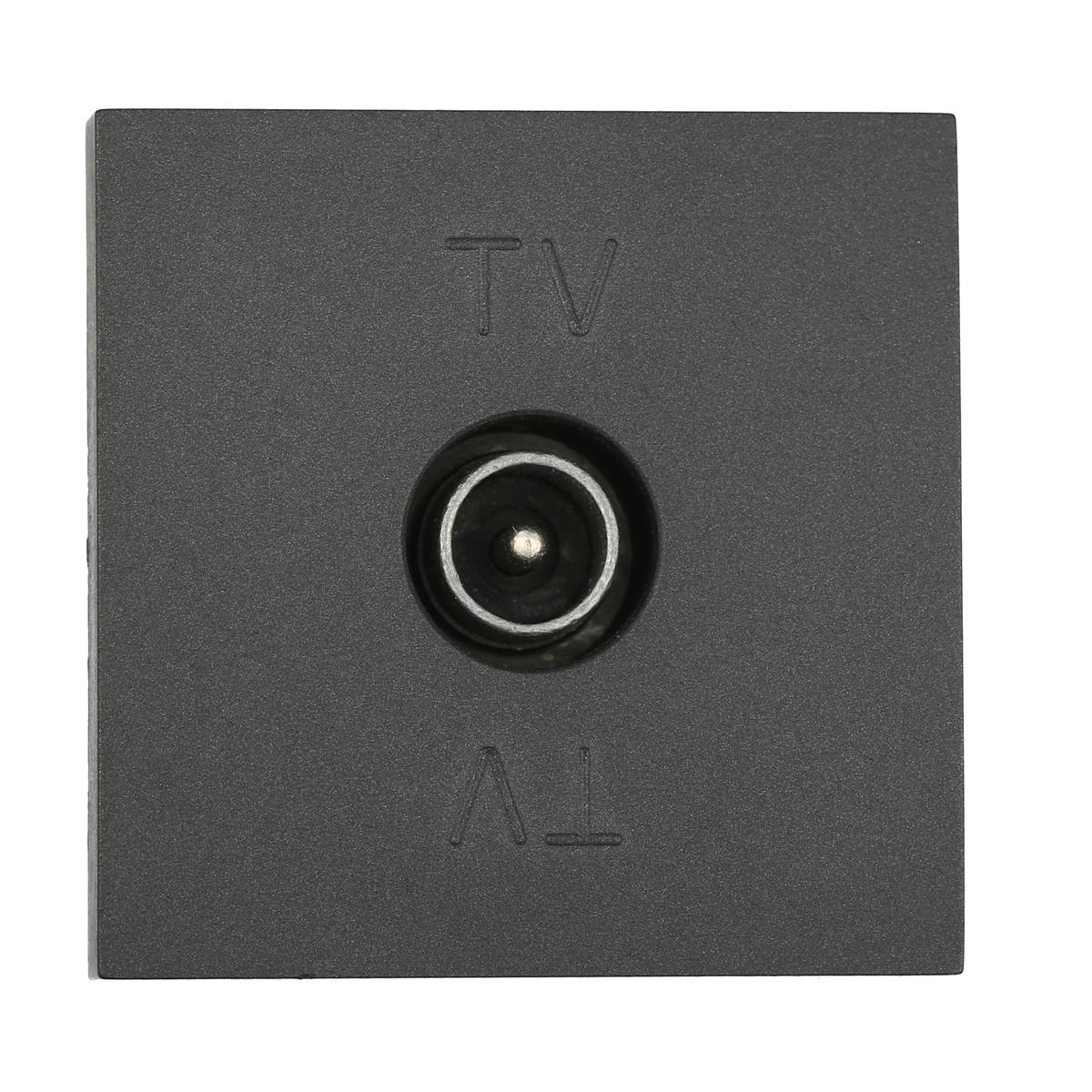 Розетка LK Studio TV оконечная (черный бархат) LK45 852108-1