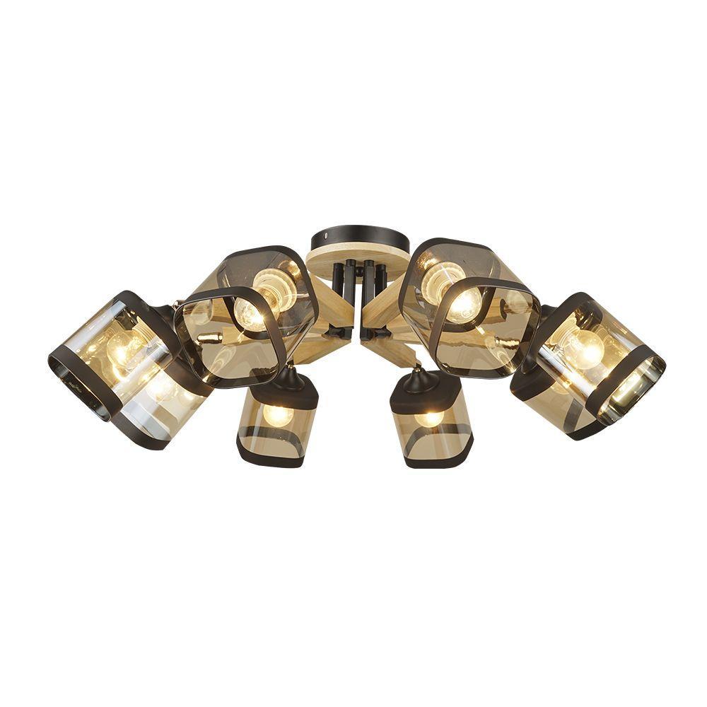 Потолочная люстра Seven Fires Kaleri WD3506/8C-BK-AM