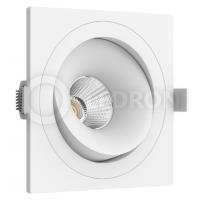 Встраиваемый поворотный светильник Ledron MJ1006 SQ White LED