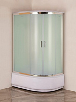 Душевая кабина Aquanet SC-1200Q-L 120*80*215 см, профиль хром стекло матовое