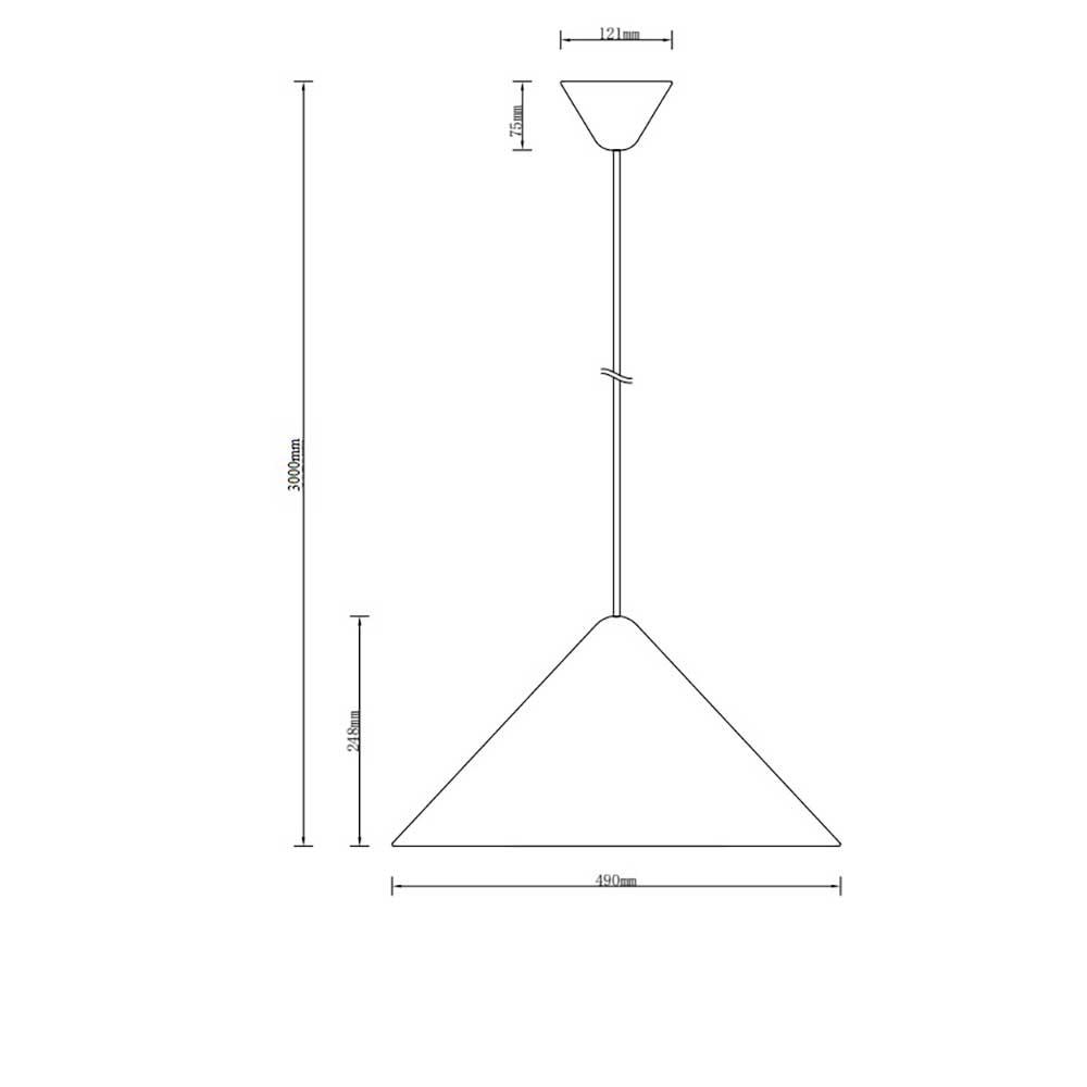 Подвесной светильник Milosh Tendence KAMELIYA 0913PL-1KH
