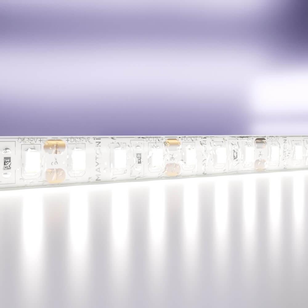 Светодиодная влагозащищенная лента Maytoni Technical 14,4W/m 120LED/m 2835SMD холодный белый 5M 10119