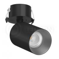 Встраиваемый светодиодный светильник Ledron SAGITONY R BASIC S60 Black-Grey LED