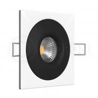 Встраиваемый светильник LeDron AO1501002 SQ White-Black под сменную лампу