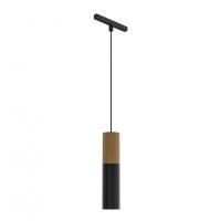 Светильник подвесной на магнитный трек Sagi 7391 Wooden Black